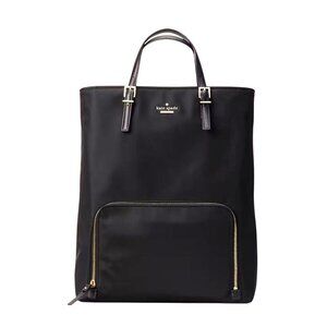 Kate Spade Laptop 3-Way Backpack Shoulder Bag Women's Black Everyday Business